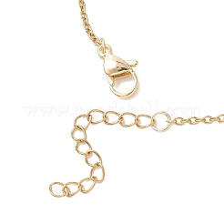 Collane con catena in acciaio inossidabile 304&nbsp;NJEW-JN05748