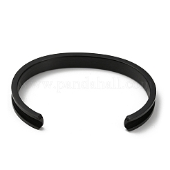 Geriffelte Armreifen aus 304 Edelstahl&nbsp;FIND-WH0147-21EB