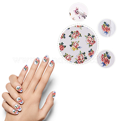 Nagelsticker mit Blumen&nbsp;MRMJ-T027-05-M