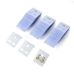 180pcs Rechteck Plastikohrring-Grafikkarten&nbsp;EDIS-FS0001-01B