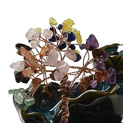 Decorazioni per alberi con scaglie di pietre preziose&nbsp;AJEW-P120-A02