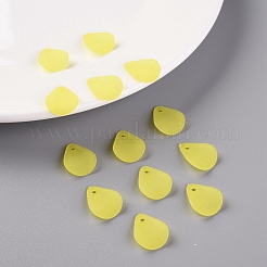 Transparent gefrostetem Acryl-Anhänger&nbsp;MACR-S371-09A-717