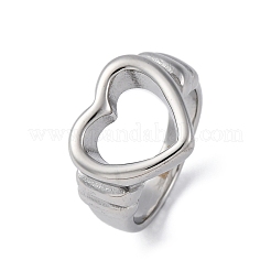 Fingerringe aus Edelstahl 304&nbsp;RJEW-Q020-14P