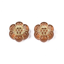 Perles acryliques plaquées&nbsp;PACR-N008-013H