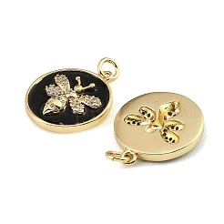 Pendentifs en laiton zircon cubique transparent&nbsp;CU-CBA9175-07G