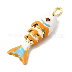 Pendentifs de placage en laiton&nbsp;KK-A268-05G-A01