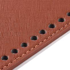 Pu-leder oval langer boden für strickbeutel&nbsp;FIND-WH0032-01D