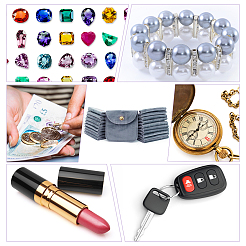 Klappenbeutel aus Samt für Schmuck&nbsp;TP-WH0007-12G-02