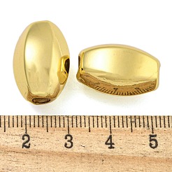 Estante de chapado de latón abalorios europeos&nbsp;KK-I718-31A-G