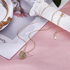 925 argent sterling 12 constellation collier or horoscope signe du zodiaque collier rond pendentif astrologie collier avec zircons bijoux d'anniversaire cadeau pour femmes hommes&nbsp;JN1089D