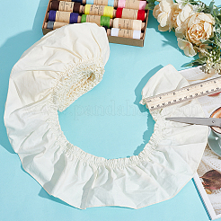 Ruban de bordure en dentelle plissée en coton&nbsp;OCOR-FG0002-63A-01