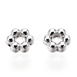 Séparateurs perles en alliage&nbsp;LS-PALLOY-WH0103-05A-P