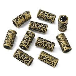 Tibetischer Stil Metall europäischen Großlochperlen&nbsp;X-MLF11569Y-NF