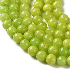 Fili di perline di calcite verde naturale&nbsp;GG-NH0008-A01-12mm-02