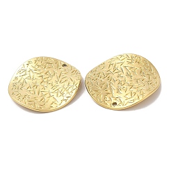 Placcatura ionica (ip) ciondoli in acciaio inossidabile 304&nbsp;STAS-L020-014A-G