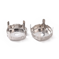 Montures de griffes en strass en acier inoxydable 201 anti-ternissement&nbsp;STAS-L229-04A