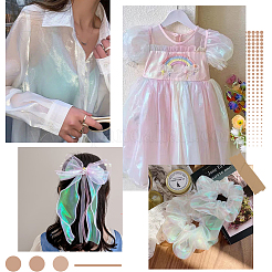 Laser-Polyester-Mesh-Gewebe&nbsp;DIY-WH0304-692B