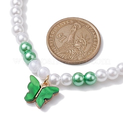 Vetro perline collane di perle&nbsp;NJEW-JN04726