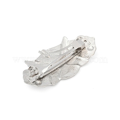 Fermagli per capelli a scatto in lega di zinco in stile vichingo per donna&nbsp;PHAR-B090-01AS-02