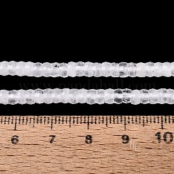 Chapelets de perles en cristal de quartz naturel&nbsp;G-Q606-46A-18
