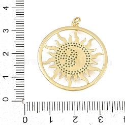 Pendenti in ottone con micro pavé di zirconi celesti&nbsp;CU-CBA4A93-03C-G