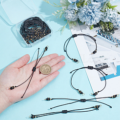 20 Stück gewachste Polyesterschnur zum Herstellen von Armbändern&nbsp;AJEW-UN00046