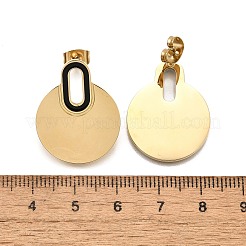 Ohrstecker aus 304 Edelstahl&nbsp;EJEW-Q030-01G-A