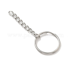 Geteilte Schlüsselringe aus Edelstahl 304&nbsp;KEYC-JKC01372-02