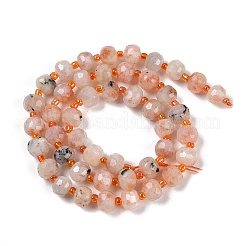 Natürliche sunstone Perlen Stränge&nbsp;G-H057-A19-01