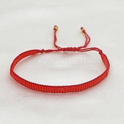 Braccialetto di perline intrecciate con semi di miyuki&nbsp;BJEW-A121-01B