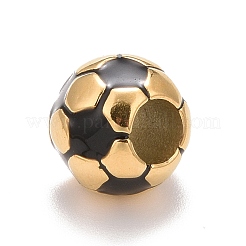 304 Edelstahl-Europäische Perlen&nbsp;LS-STAS-I194-26G
