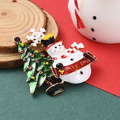 Épingles en émail sur le thème de Noël&nbsp;JEWB-F034-01C