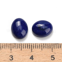 Gefärbte natürliche Lapislazuli-Cabochons&nbsp;G-K403-07-8x10mm