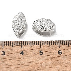 Messing Strass Eispickel Prise bails&nbsp;KK-CBA6305-14P-B