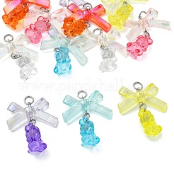 30 Stück transparente Acryl-Anhängerdekorationen&nbsp;HJEW-JM04826