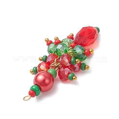 Weihnachtsbaumanhänger aus Glasperlen&nbsp;PALLOY-MZ01024