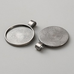 Zink Legierung Anhänger Fassungen&nbsp;FIND-WH0365-028B