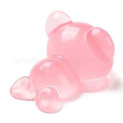 Ornements mignons de petit ours en résine lumineuse&nbsp;RESI-Z008-01D