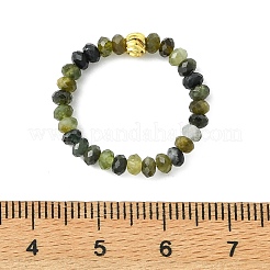 Fingerringe aus natürlichen gemischten Edelsteinperlen&nbsp;RJEW-JR01074