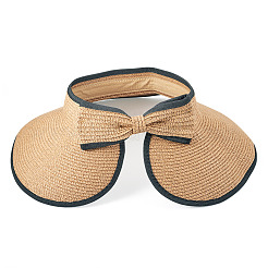 1 sombrero protector solar de poliéster para mujer&nbsp;AJEW-TA0002-58