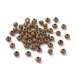 Perline di distanziatore in ottone&nbsp;KK-A143-49C-RS