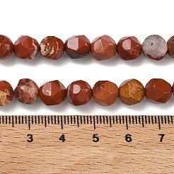 Chapelets de perles en jaspe rouge naturel&nbsp;X-G-F826-D02-01