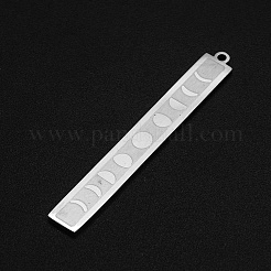 Pendentifs en acier inoxydable 201 anti-ternissement&nbsp;STAS-S105-LA129