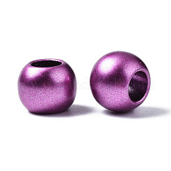 Matte sprühlackierte europäische Acrylperlen&nbsp;ACRP-TD001-03A-05