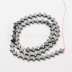Galvanisieren herrlichen Querunmagnetische synthetischen Hämatitkornen Stränge&nbsp;G-L268-18