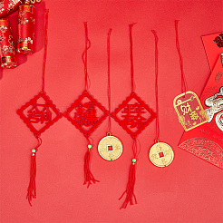 Set di decorazioni per la festa di primavera&nbsp;HJEW-FH0001-51