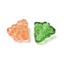 Perles de verre teintes et chauffées&nbsp;GLAA-B009-02