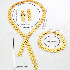 Legierungskettenarmbänder & Ohrringe & Halsketten-Sets für Frauen&nbsp;SC0871