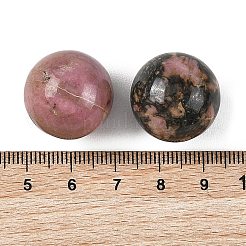 Natürliche Rhodonit-Kugelperlen&nbsp;GG-D003-A06