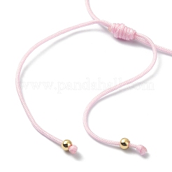Charm-Armband mit Einhorn-Anhänger aus emaillierter Legierung&nbsp;BJEW-JB09599